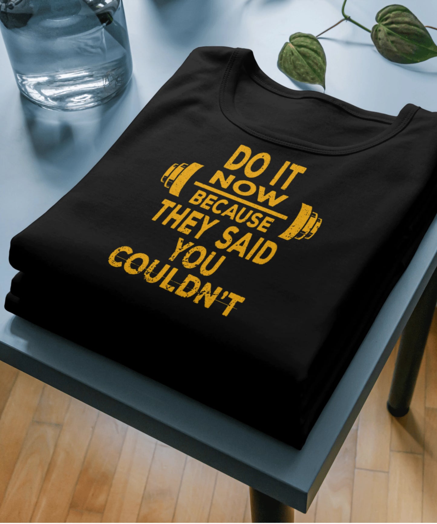DO IT NOW Black T-Shirt