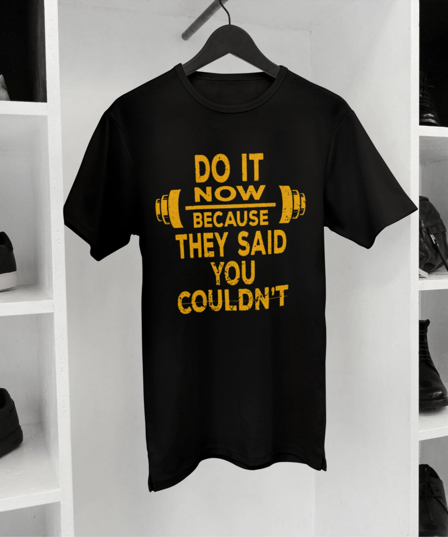 DO IT NOW Black T-Shirt