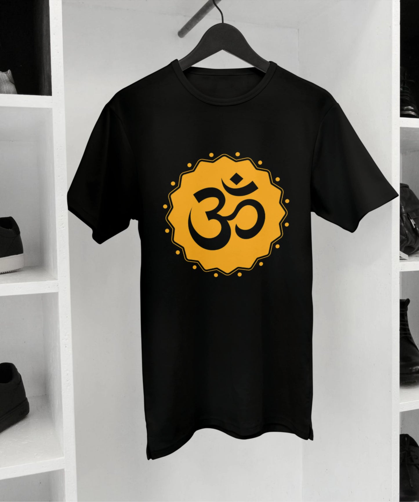 Om symbol Black T-shirt