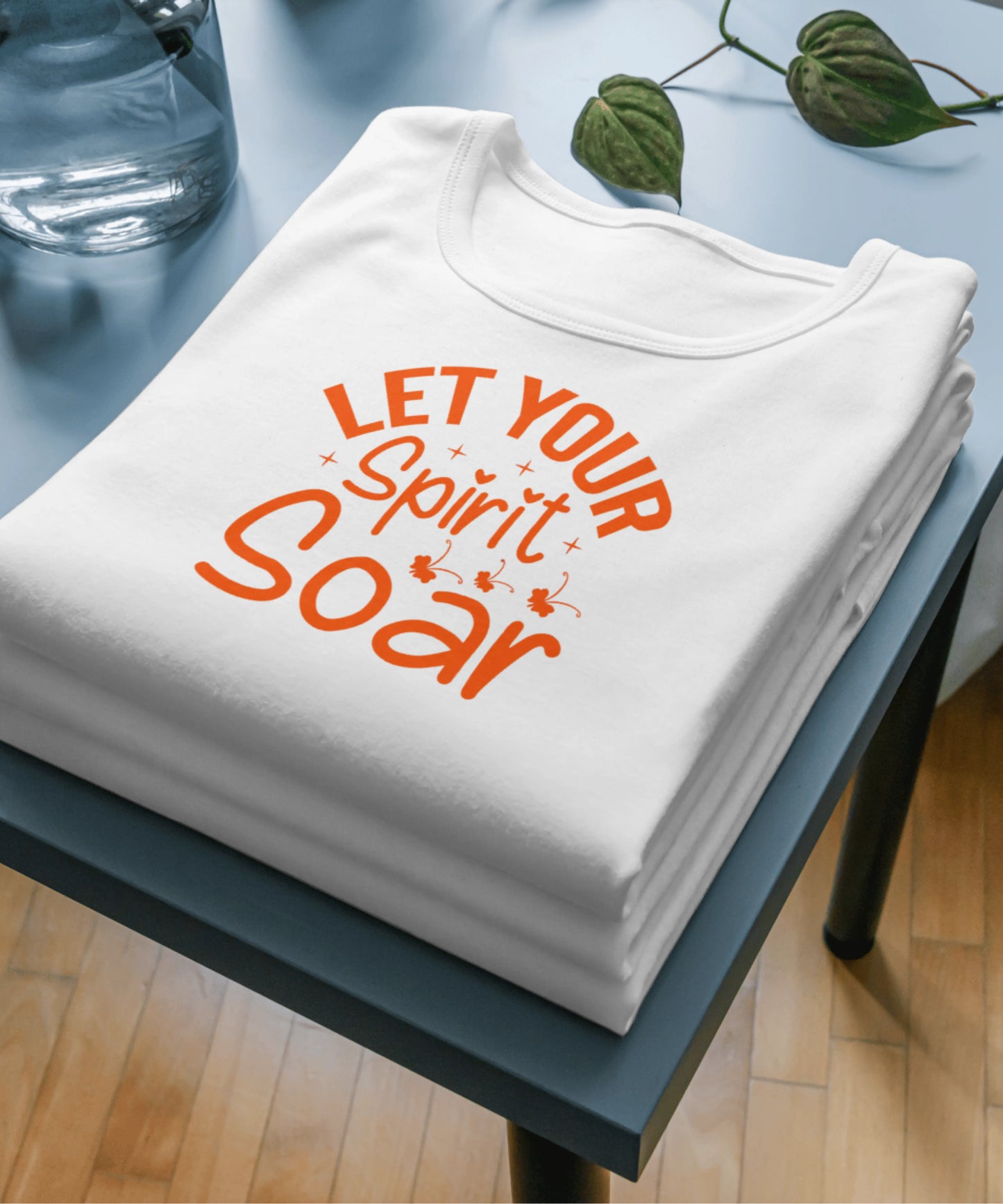 Let Your Spirit Soar Standard Unisex White t-shirt