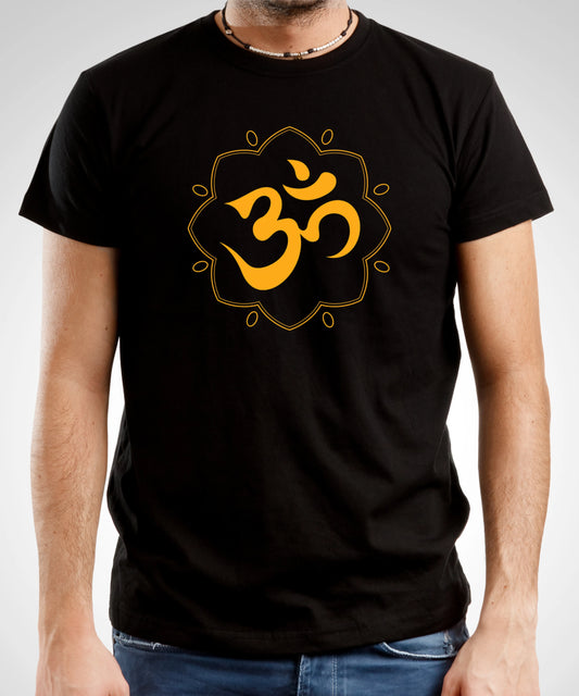 Spiritual Om Black T-shirt