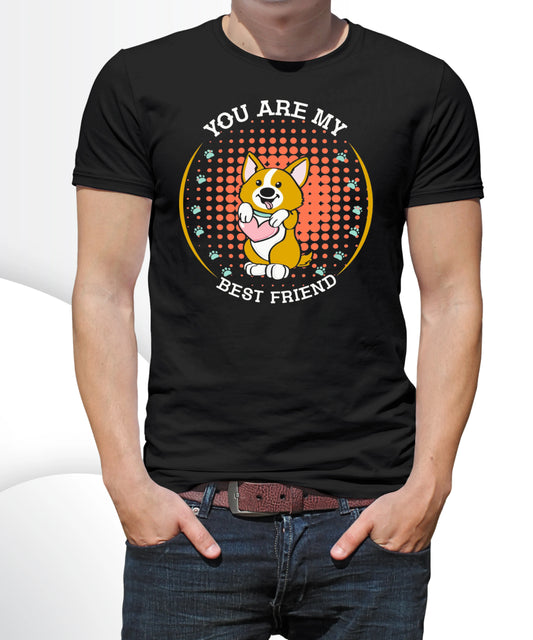 You Are My Best Friend Black T-Shirt