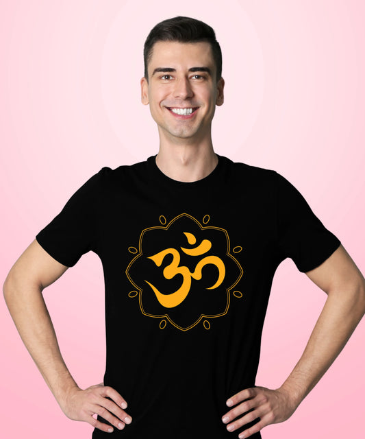 Spiritual Om Black T-shirt
