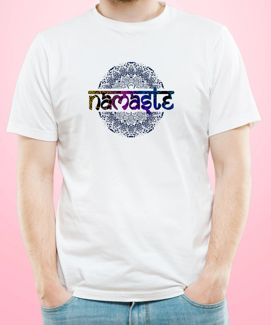 Namaste White t-shirt