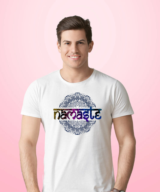 Namaste White t-shirt