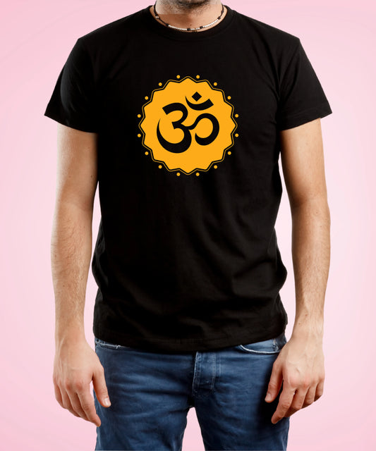 Om symbol Black T-shirt