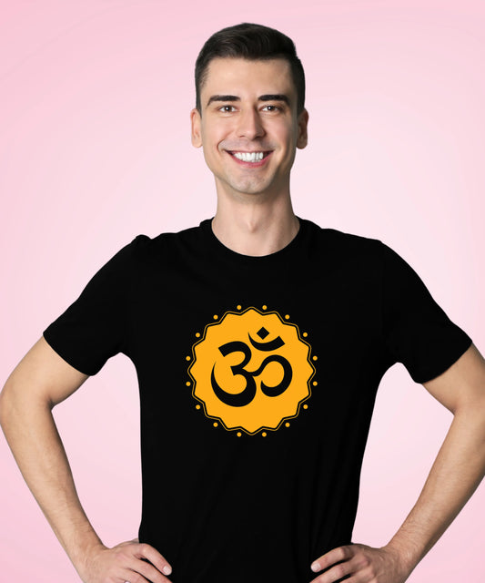 Om symbol Black T-shirt