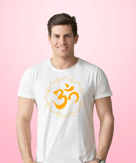 Spiritual Om White T-shirt