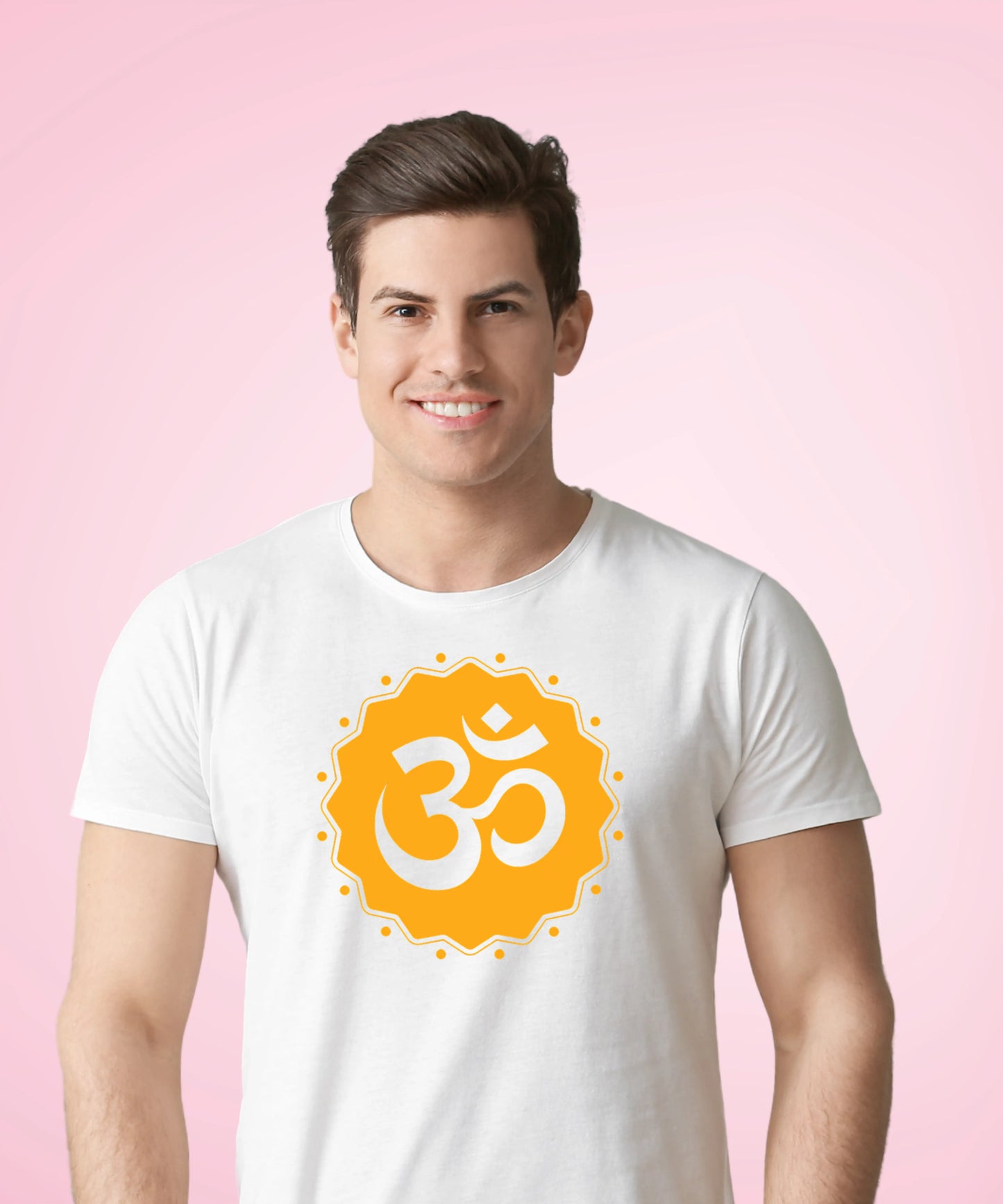 Om symbol White T-shirt